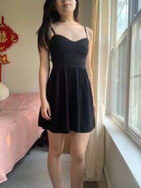 Express Black Mini Dress